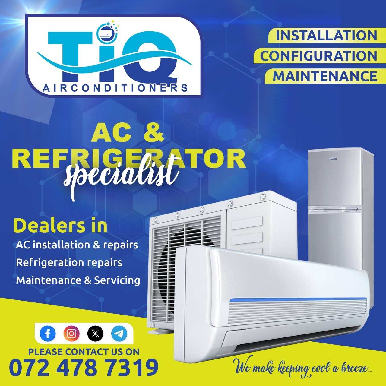 Air Conditioning and Fridge Repair